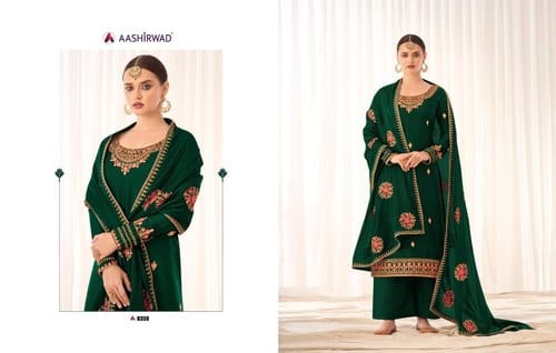 Aashirwad Rashmi 8358 To 8363 Series Anant Tex Exports Private Limited