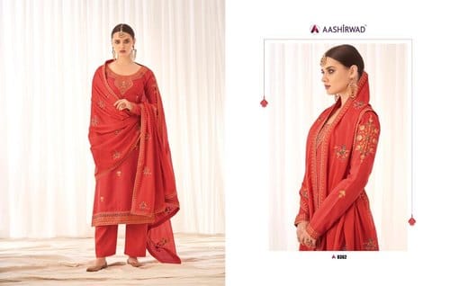 Aashirwad Rashmi 8358 To 8363 Series Anant Tex Exports Private Limited