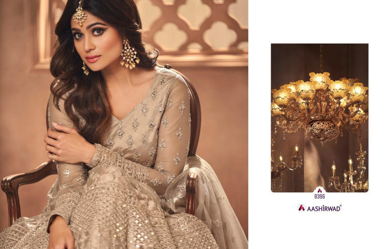 AASHIRWAD SANJANA 8396-8399 SERIES FULL STITCHED SUITS Anant Tex Exports Private Limited