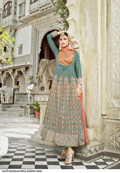 Vouch Tamanna 1001-1007 Series Salwar Kameez With Heavy Look and Beautifull Embroidered Designer Full Stitched Suite 