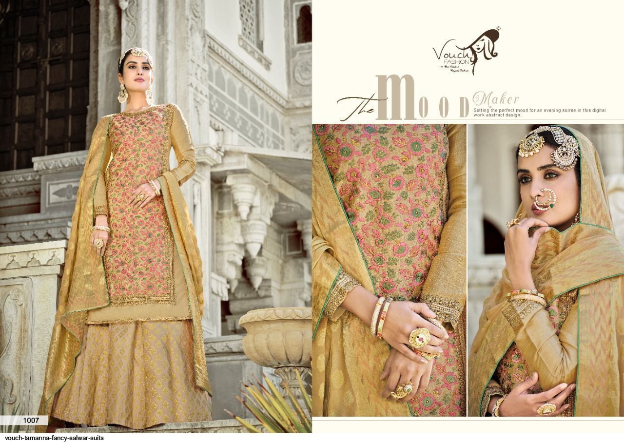 Vouch Tamanna 1001-1007 Series Salwar Kameez With Heavy Look and Beautifull Embroidered Designer Full Stitched Suite Anant Tex Exports Private Limited