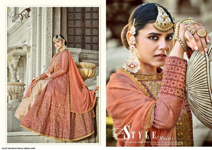 Vouch Tamanna 1001-1007 Series Salwar Kameez With Heavy Look and Beautifull Embroidered Designer Full Stitched Suite 