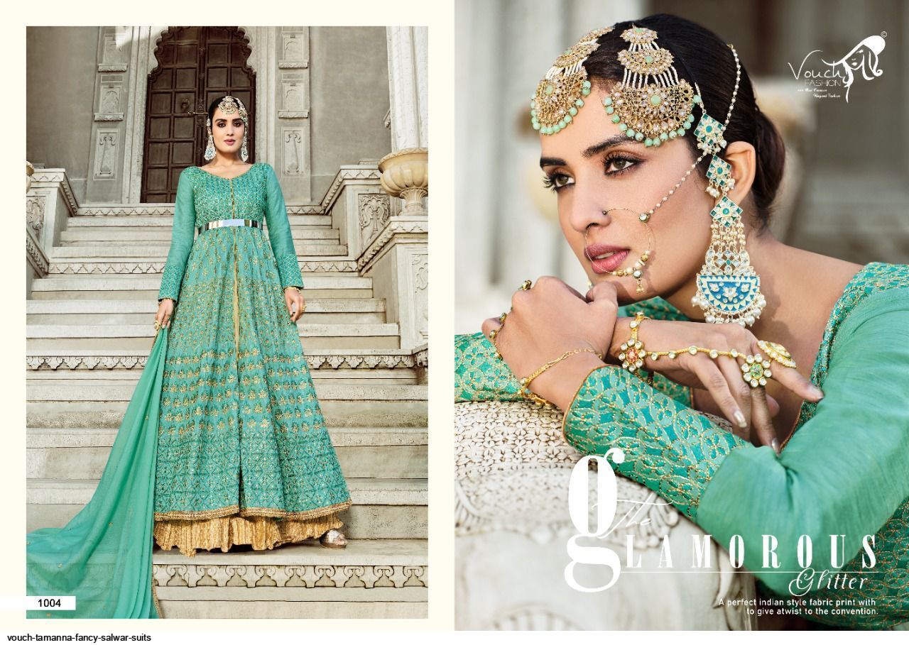 Vouch Tamanna 1001-1007 Series Salwar Kameez With Heavy Look and Beautifull Embroidered Designer Full Stitched Suite Anant Tex Exports Private Limited