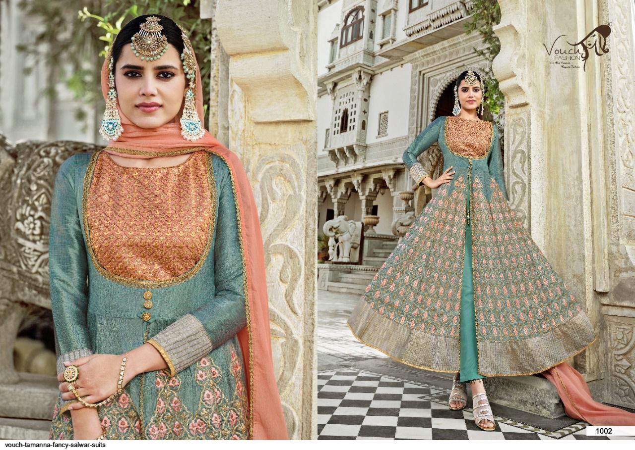 Vouch Tamanna 1001-1007 Series Salwar Kameez With Heavy Look and Beautifull Embroidered Designer Full Stitched Suite Anant Tex Exports Private Limited