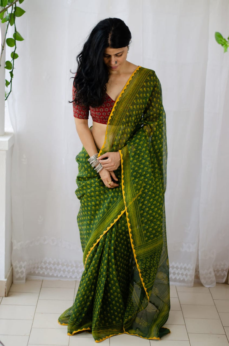 Party Wear Kota Doriya Saree Anant Tex Exports Private Limited