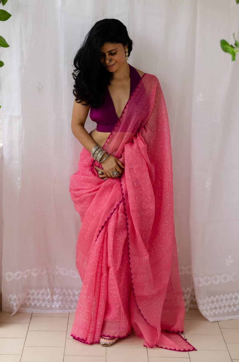 Party Wear Kota Doriya Saree Anant Tex Exports Private Limited