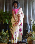 Pure Linen saree Anant Tex Exports Private Limited