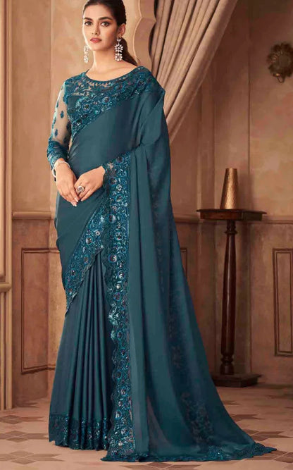 Sandal wood silk Designer Wedding Fancy Sarees Designer 27-35 Anant Tex Exports Private Limited