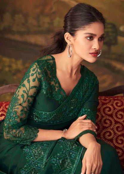 Sandal wood silk Designer Wedding Fancy Sarees Designer 27-35 Anant Tex Exports Private Limited