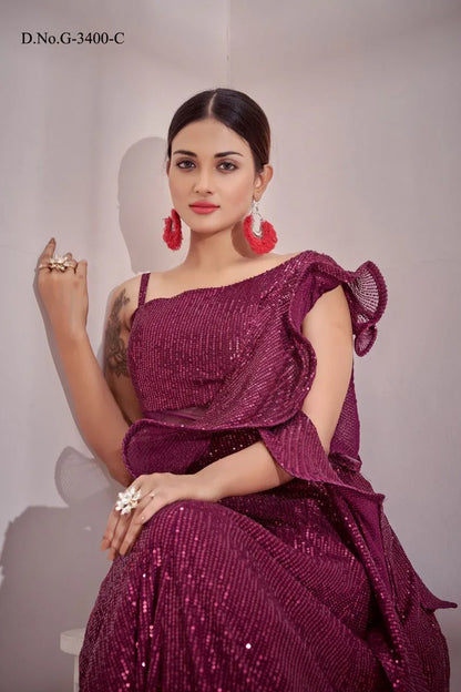 Party Wear Gown Anant Tex Exports Private Limited
