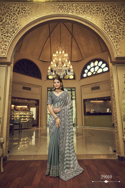 IMPERIAL VOL-7 BY ARYA DESIGNS GEORGETTE UNSTICHED SAREES Anant Tex Exports Private Limited
