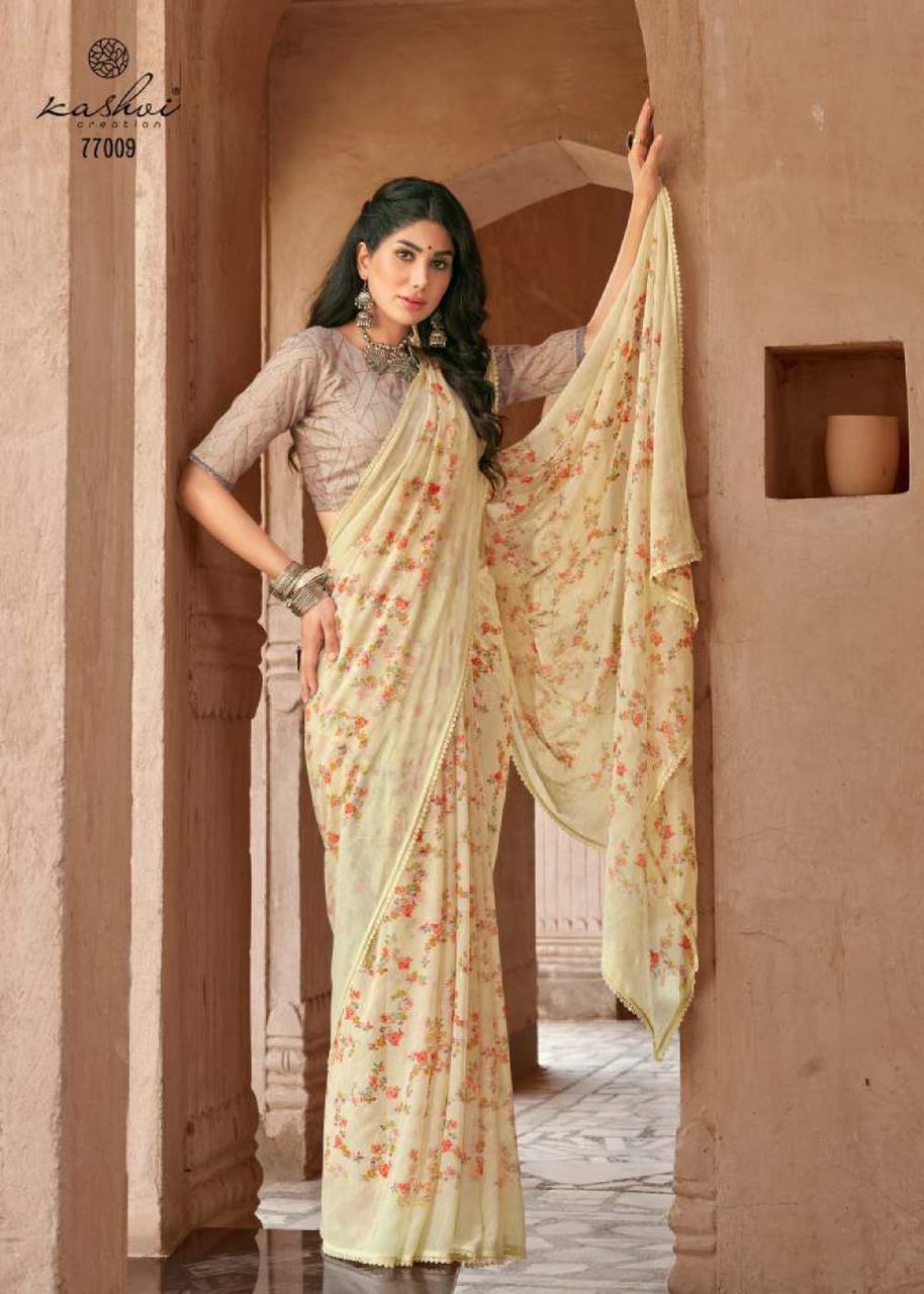 Pure Georgette Saree LT Shraddha Anant Tex Exports Private Limited