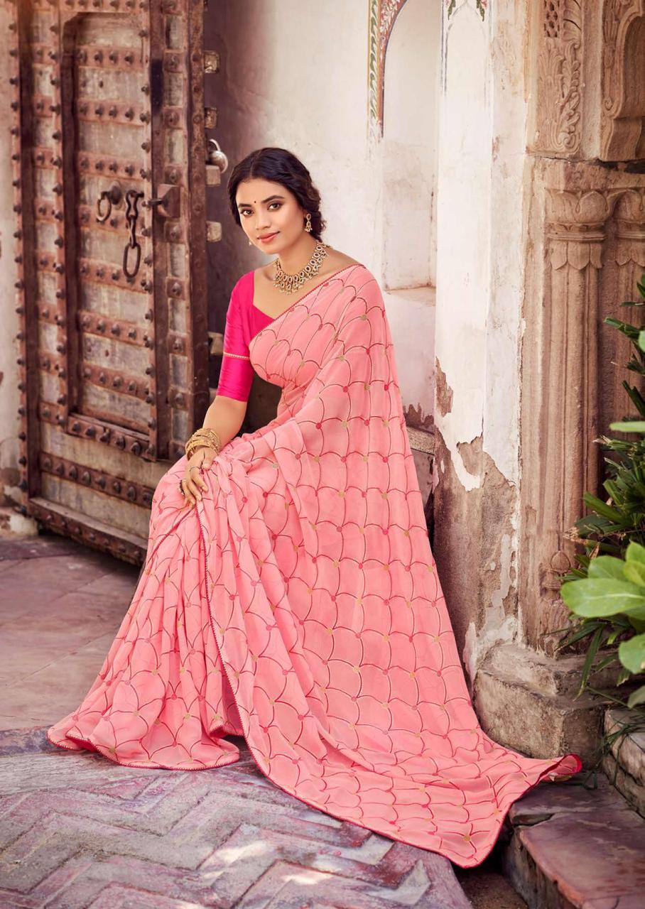 Beautiful Pure Georgette Saree  LT AAKRUTHI-02 Anant Tex Exports Private Limited