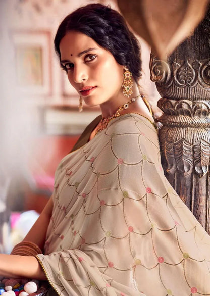 Beautiful Pure Georgette Saree  LT AAKRUTHI-02 Anant Tex Exports Private Limited