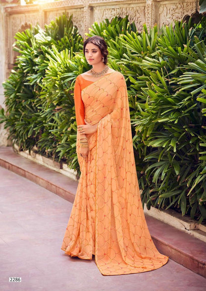 Beautiful Pure Georgette Saree  LT AAKRUTHI-02 Anant Tex Exports Private Limited