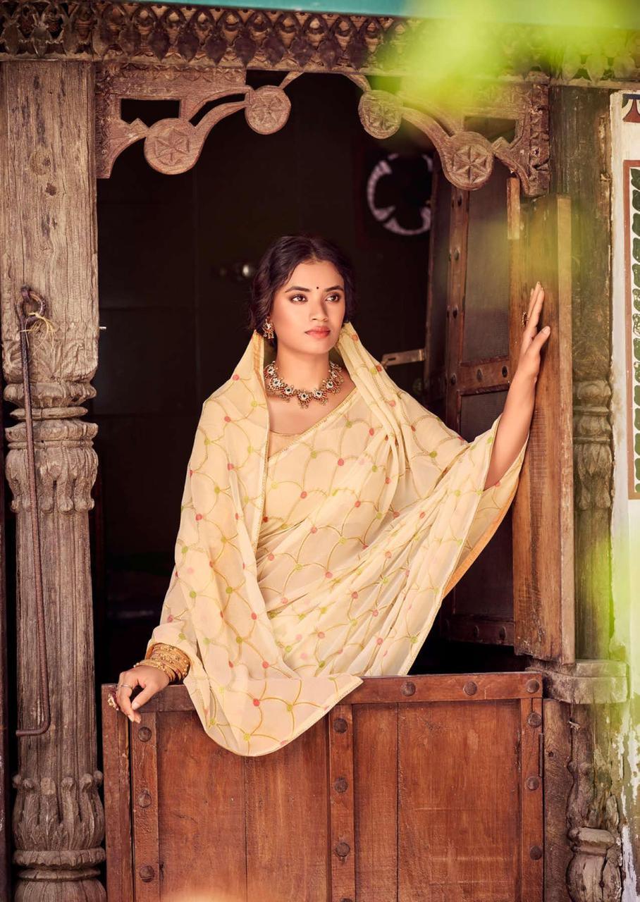 Beautiful Pure Georgette Saree  LT AAKRUTHI-02 Anant Tex Exports Private Limited