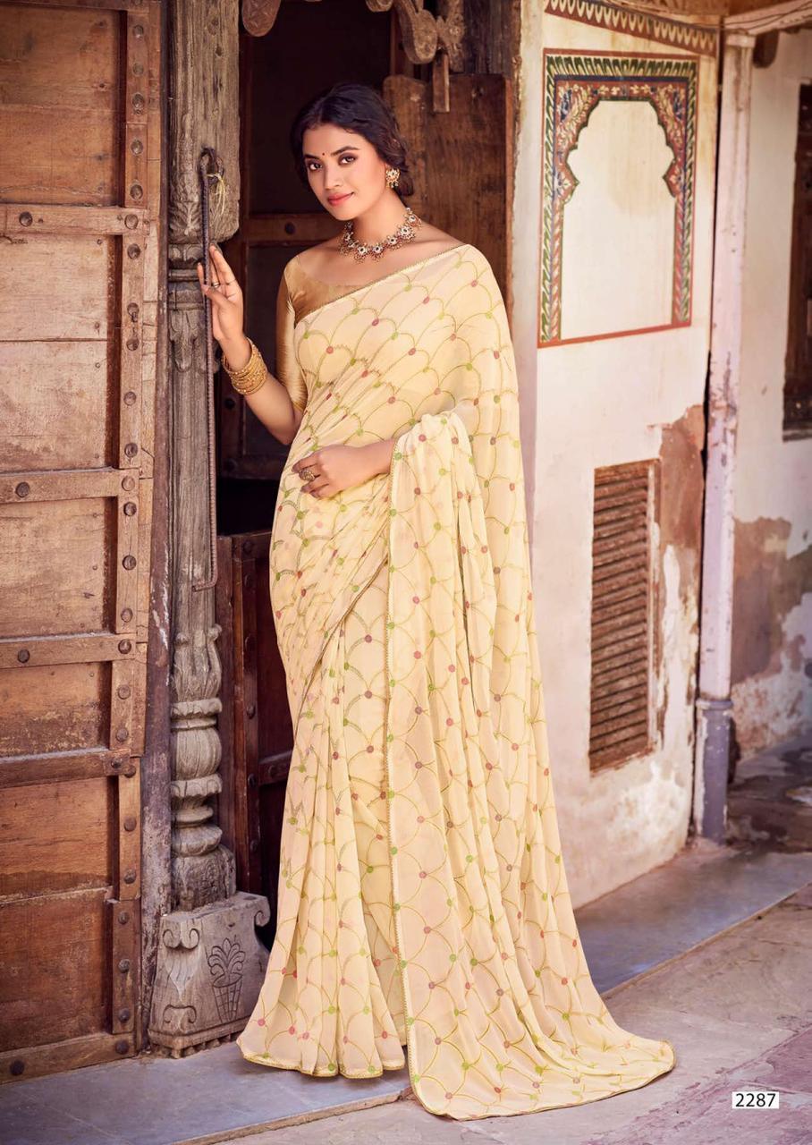 Beautiful Pure Georgette Saree  LT AAKRUTHI-02 Anant Tex Exports Private Limited