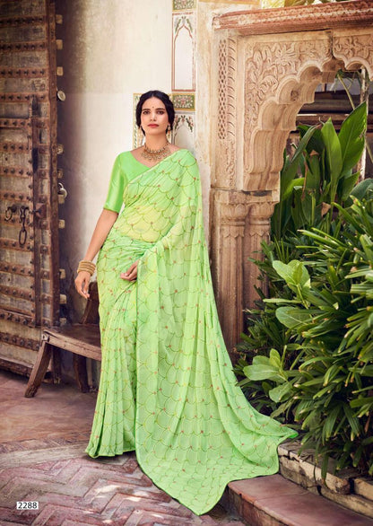 Beautiful Pure Georgette Saree  LT AAKRUTHI-02 Anant Tex Exports Private Limited