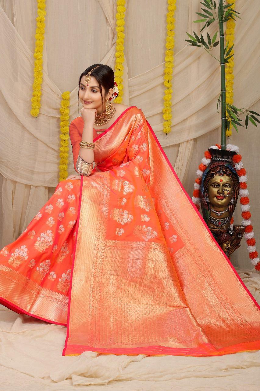 Beautiful Kanchipuram Pure silk handloom Saree Anant Tex Exports Private Limited