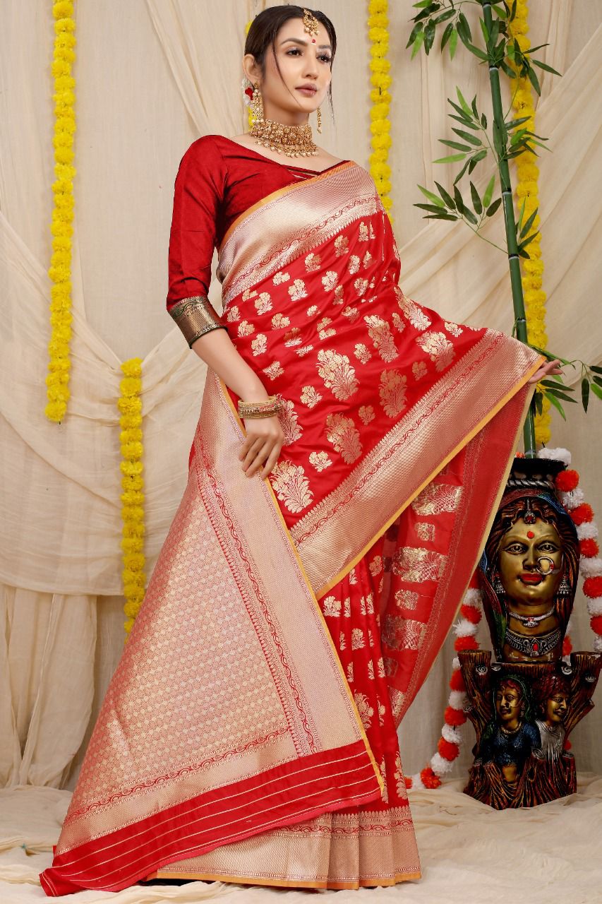 Beautiful Kanchipuram Pure silk handloom Saree Anant Tex Exports Private Limited