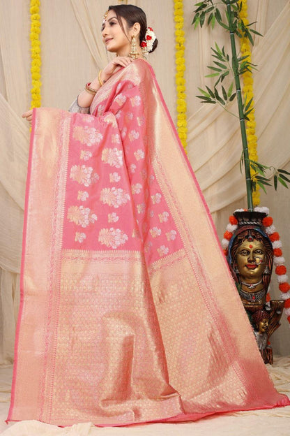 Beautiful Kanchipuram Pure silk handloom Saree Anant Tex Exports Private Limited