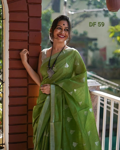 Soft Chandreri Cotton &amp; Digital Print Saree Anant Tex Exports Private Limited