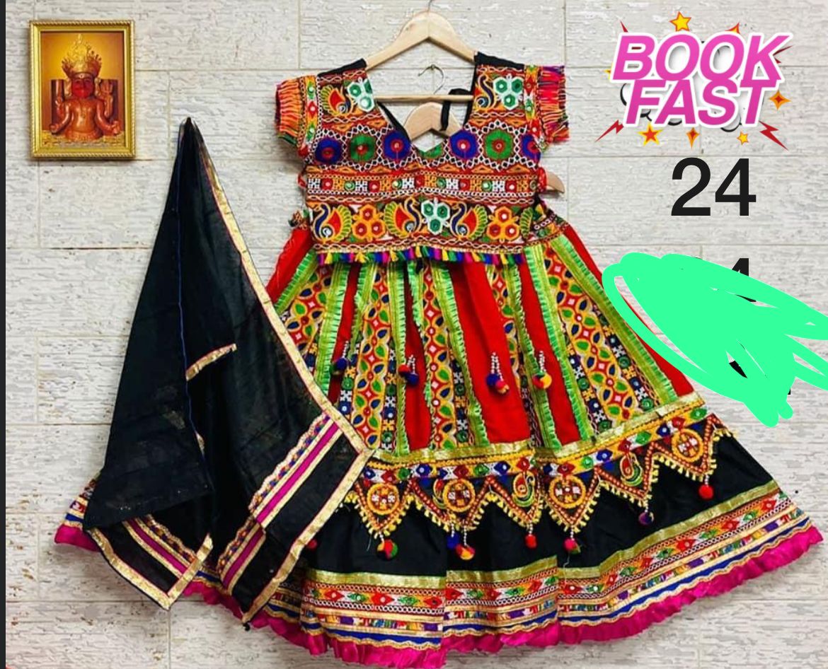 Kids Navratri Traditional Lehenga Choli Anant Tex Exports Private Limited