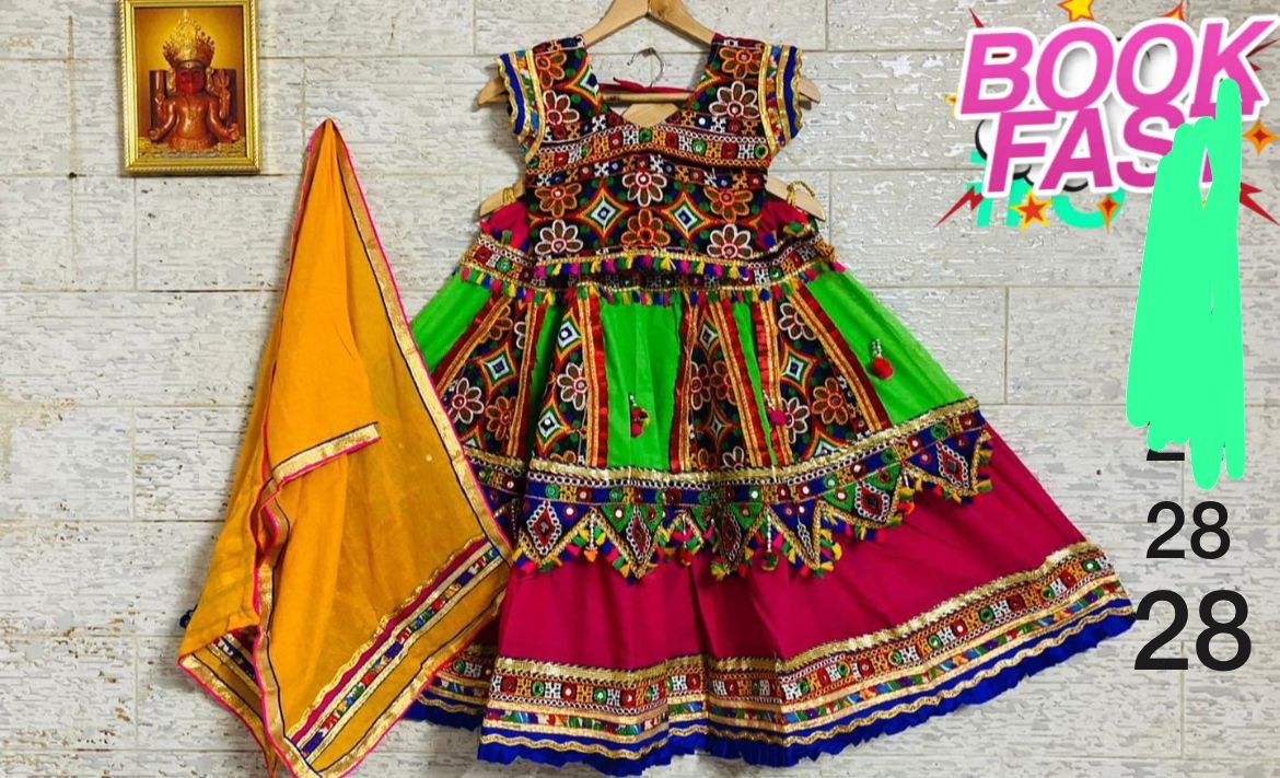 Kids Navratri Traditional Lehenga Choli Anant Tex Exports Private Limited