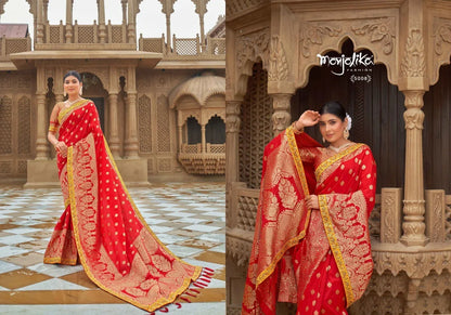 MONJOLIKA MADHU KANTA BANARASI SILK SAREE Anant Tex Exports Private Limited