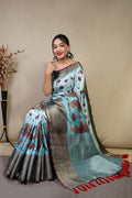 Pure Kanchipuram Digital Printed Saree Anant Tex Exports Private Limited