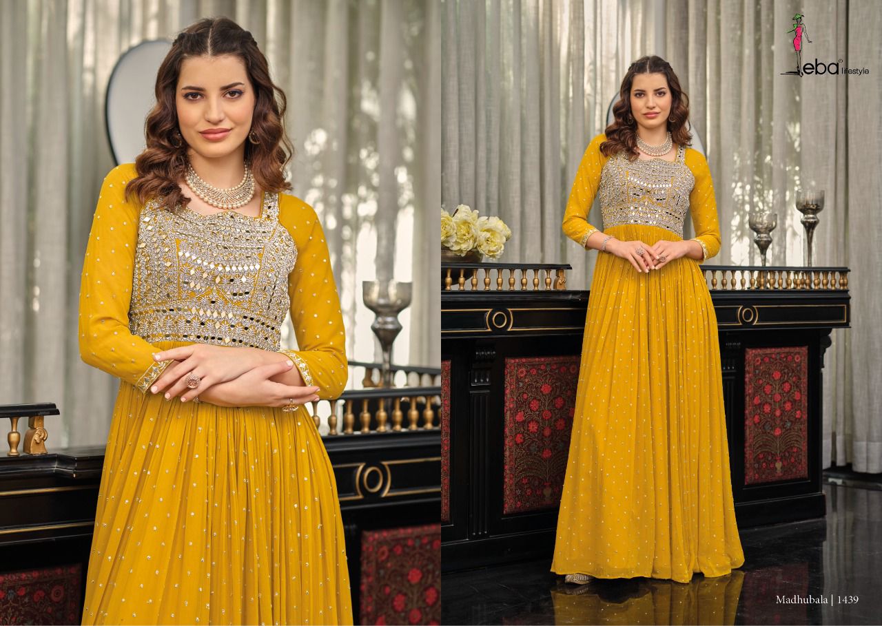 Eba Madhubala Georgette Designer Wear Salwar Kameez Anant Tex Exports Private Limited