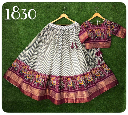 Navratri Heavy crop top Skirt Lehenga Choli Anant Tex Exports Private Limited