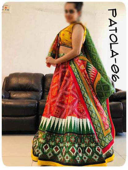 Party Wear Navratri Digital Print Lehenga Choli Anant Tex Exports Private Limited