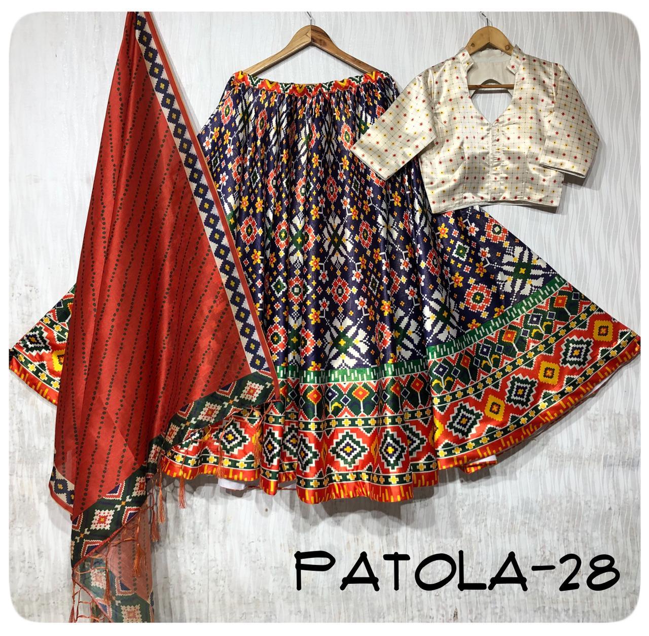 Party Wear Navratri Digital Print Lehenga Choli Anant Tex Exports Private Limited