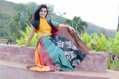 Party Wear Navratri Digital Print Lehenga Choli Anant Tex Exports Private Limited