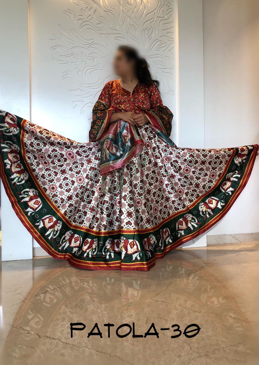 Party Wear Navratri Digital Print Lehenga Choli Anant Tex Exports Private Limited