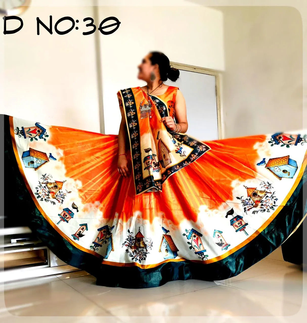 Party Wear Navratri Digital Print Lehenga Choli Anant Tex Exports Private Limited