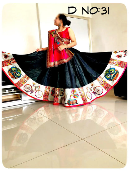Party Wear Navratri Digital Print Lehenga Choli Anant Tex Exports Private Limited