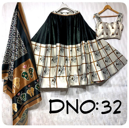Party Wear Navratri Digital Print Lehenga Choli Anant Tex Exports Private Limited