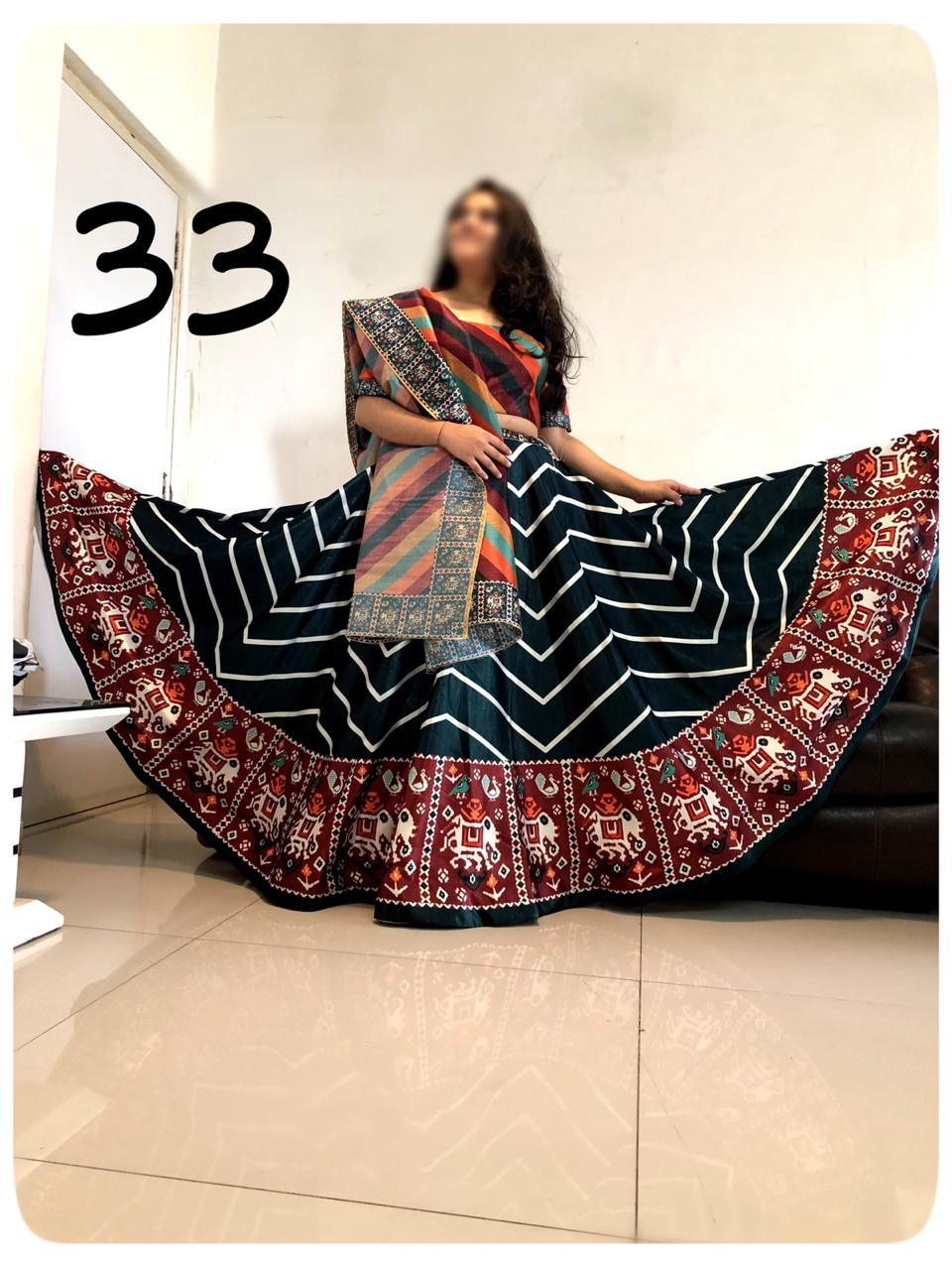 Party Wear Navratri Digital Print Lehenga Choli Anant Tex Exports Private Limited