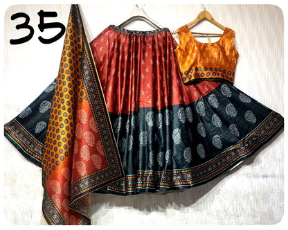 Party Wear Navratri Digital Print Lehenga Choli Anant Tex Exports Private Limited