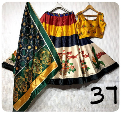 Party Wear Navratri Digital Print Lehenga Choli Anant Tex Exports Private Limited