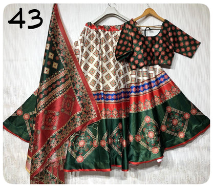 Party Wear Navratri Digital Print Lehenga Choli Anant Tex Exports Private Limited