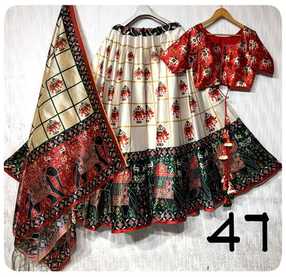 Party Wear Navratri Digital Print Lehenga Choli Anant Tex Exports Private Limited