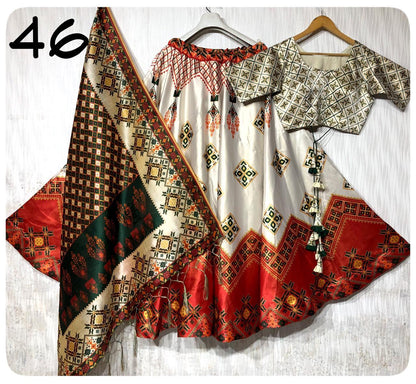 Party Wear Navratri Digital Print Lehenga Choli Anant Tex Exports Private Limited