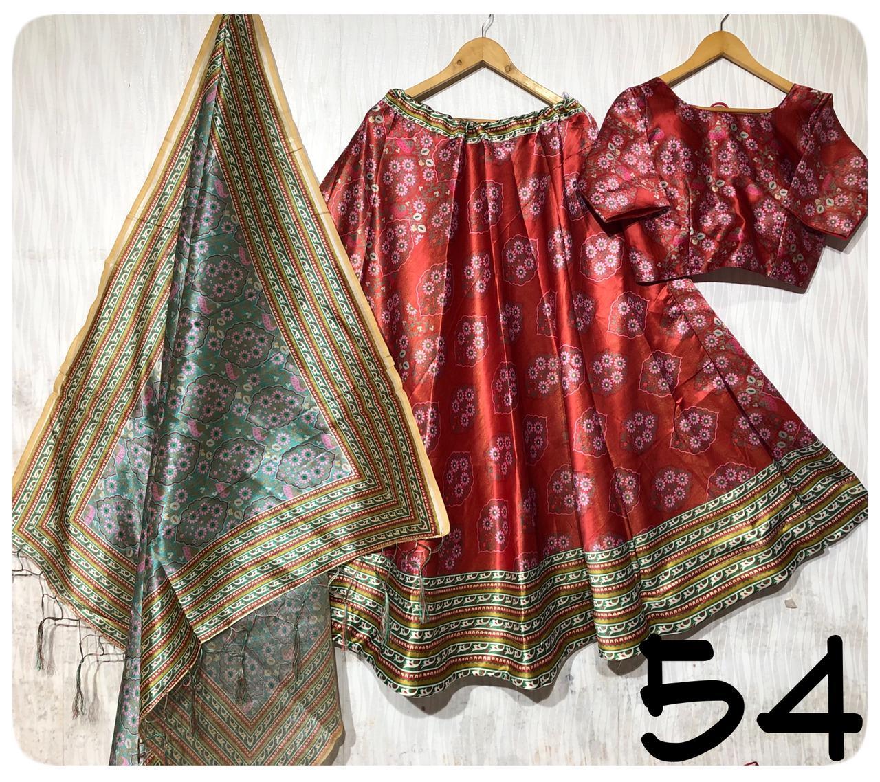 Party Wear Navratri Digital Print Lehenga Choli Anant Tex Exports Private Limited