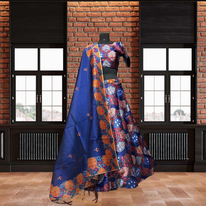 Party Wear Navratri Digital Print Lehenga Choli Anant Tex Exports Private Limited