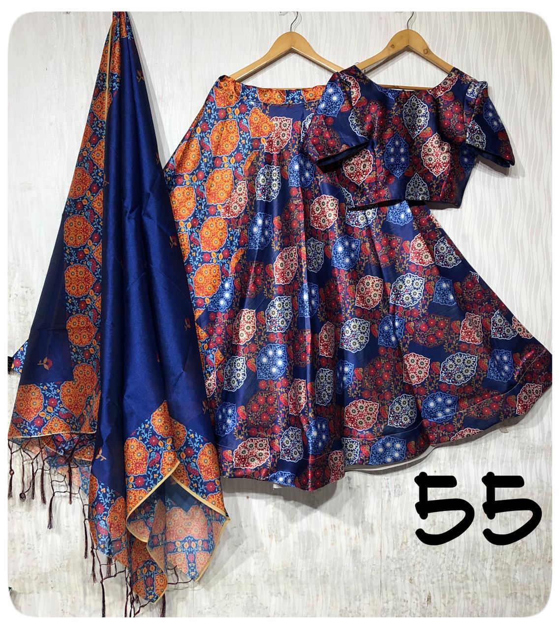 Party Wear Navratri Digital Print Lehenga Choli Anant Tex Exports Private Limited