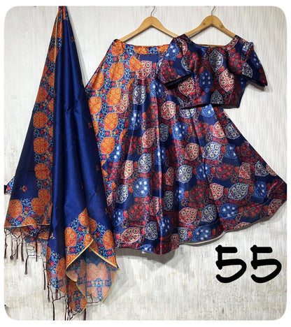 Party Wear Navratri Digital Print Lehenga Choli Anant Tex Exports Private Limited