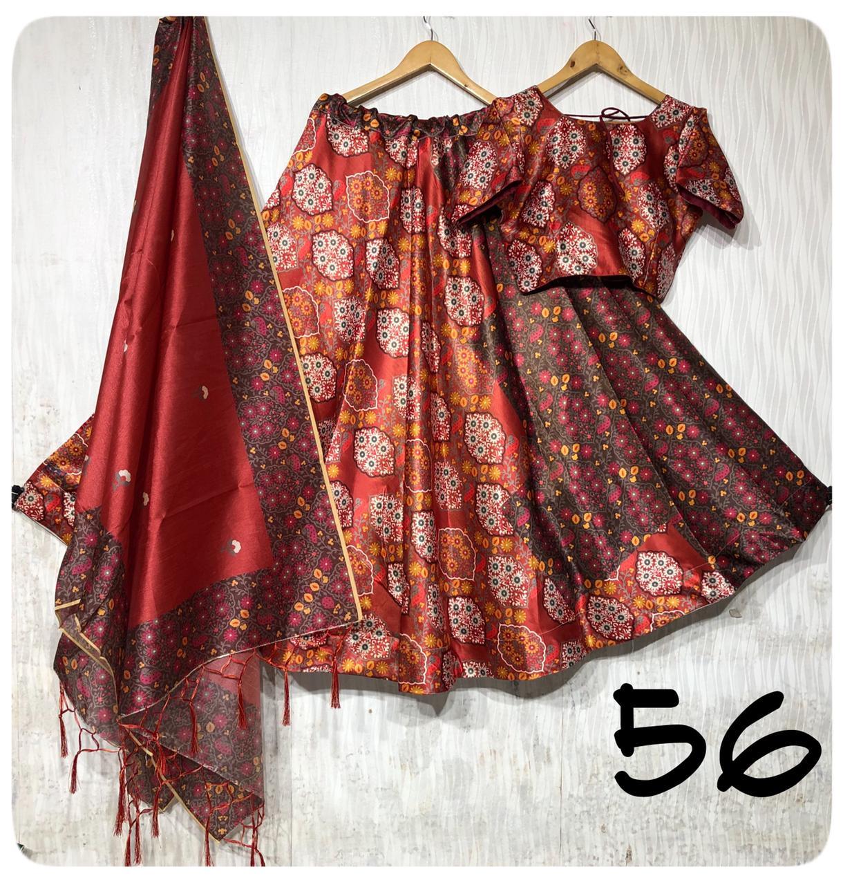 Party Wear Navratri Digital Print Lehenga Choli Anant Tex Exports Private Limited